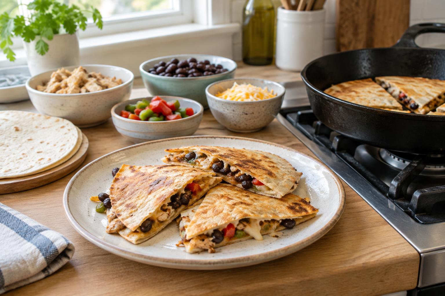 How to Make a Satisfying Quesadilla from What You Already Have